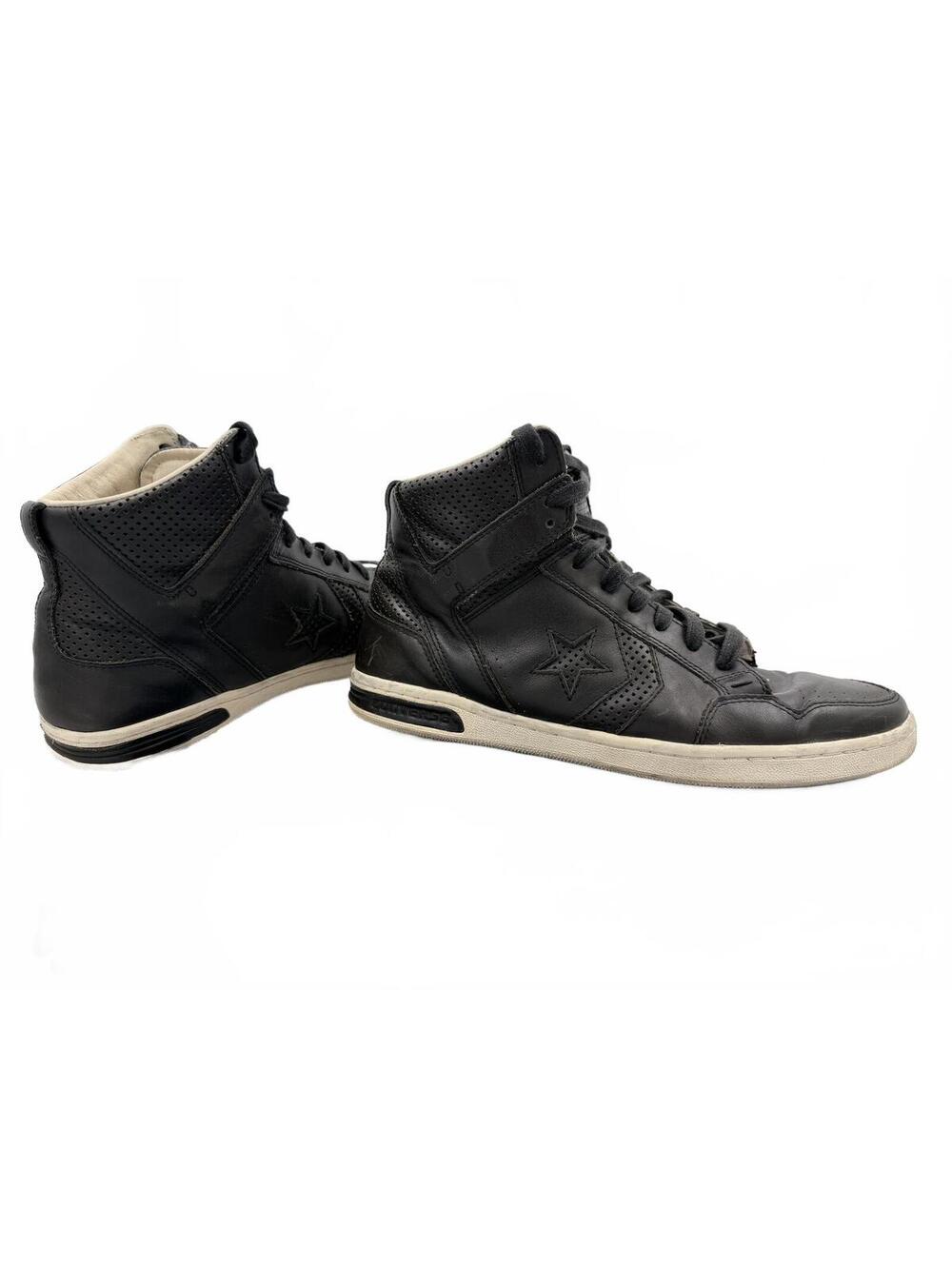 Converse x Varvatos Weapon Black Leather 136682C Men 12 - Picture 2 of 7